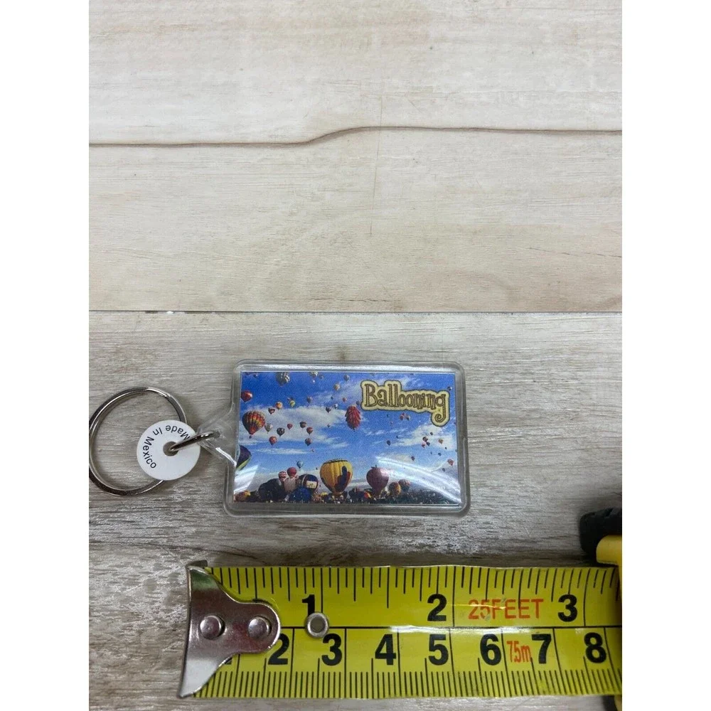 Vintage Ballooning Key Chain Travel Souvenir